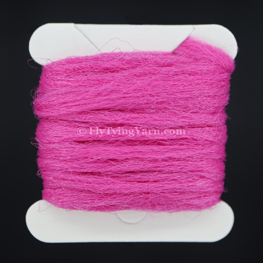 Hot Pink Poly Yarn for Fly Tying